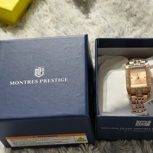 Montres Prestige Rose Gold Watch